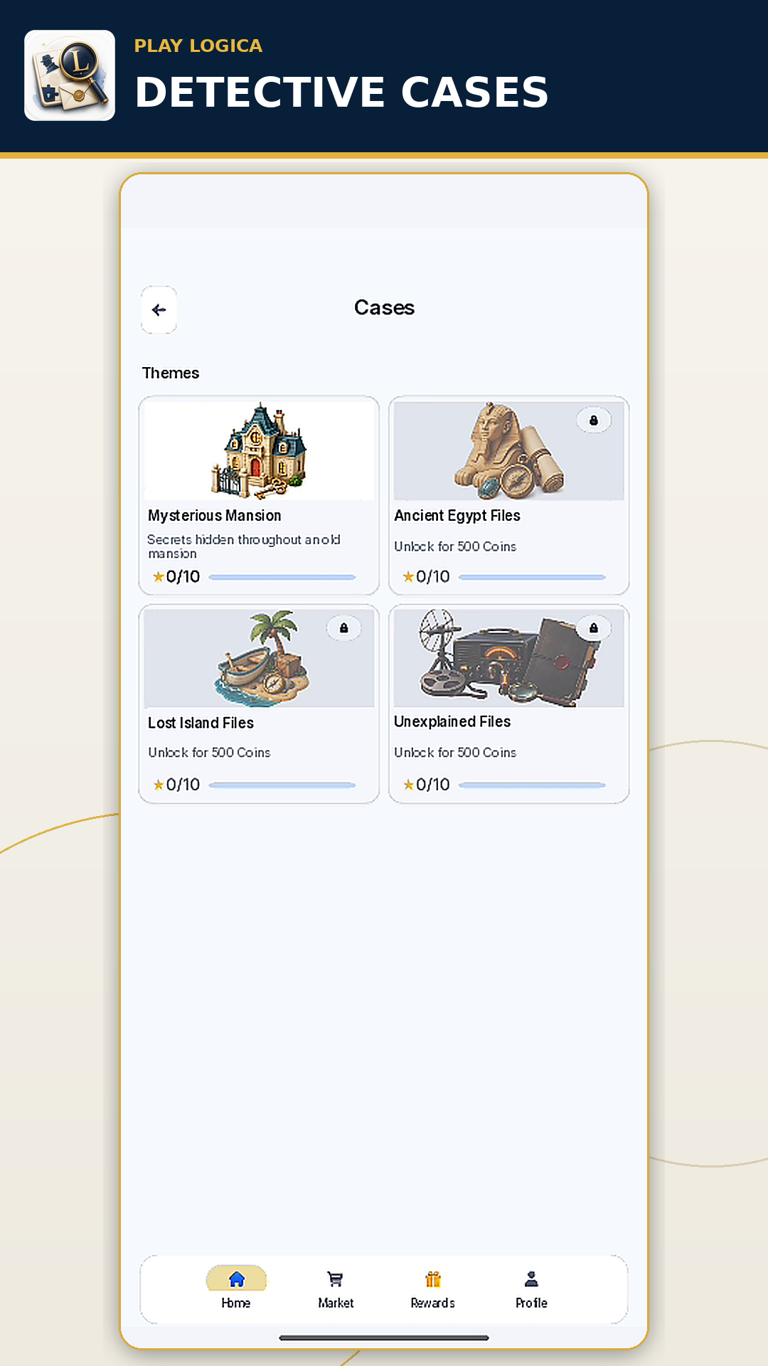 Play Logica detective cases screenshot